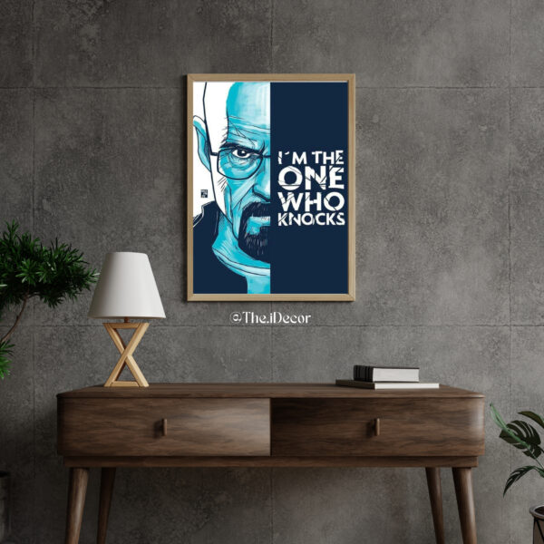 Heisenberg Breaking Bad Minimalist Poster